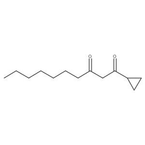 1-Cyclopropyldecane-1,3-dione结构式