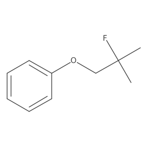 (2-Fluoro-2-methylpropoxy)benzene Structure