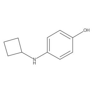 4-(Cyclobutylamino)phenol结构式
