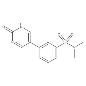 5-(3-N,N-Dimethylsulfamoylphenyl)-2-hydroxypyrimidine结构式
