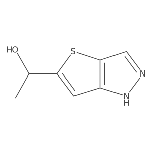1-(1H-thieno[3,2-c]pyrazol-5-yl)ethanol Structure