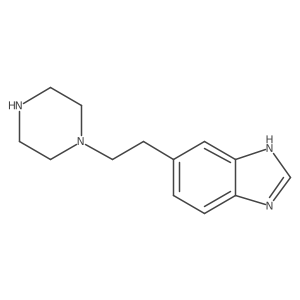 5-[2-(piperazin-1-yl)ethyl]-1H-1,3-benzodiazole Structure