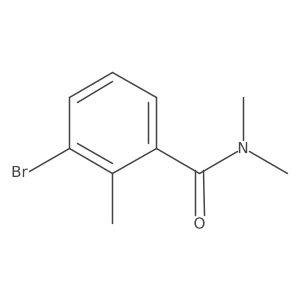3-bromo-N,N,2-trimethylbenzamide Structure