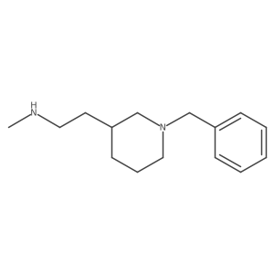 2-(1-benzylpiperidin-3-yl)-N-methylethanamine Structure