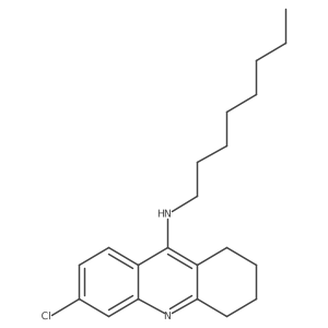 9-Acridinamine, 6-chloro-1,2,3,4-tetrahydro-N-octyl-结构式