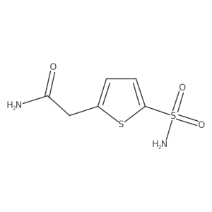 2-(5-Sulfamoylthiophen-2-yl)acetamide Structure