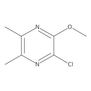 2-Chloro-3-methoxy-5,6-dimethylpyrazine结构式