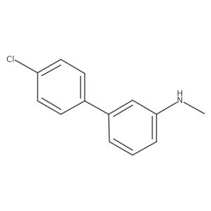 4'-Chloro-N-methyl[1,1'-biphenyl]-3-amine结构式