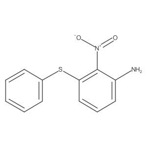 2-Nitro-3-(phenylsulfanyl)aniline Structure