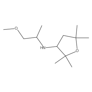 N-(1-Methoxypropan-2-yl)-2,2,5,5-tetramethyloxolan-3-amine结构式