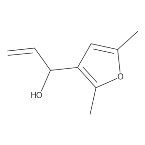 1-(2,5-Dimethylfuran-3-yl)prop-2-en-1-ol Structure