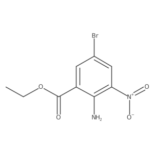 Ethyl 2-amino-5-bromo-3-nitrobenzoate Structure