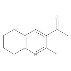 1-(2-Methyl-5,6,7,8-tetrahydroquinolin-3-yl)ethanone Structure