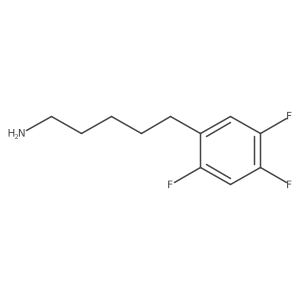5-(2,4,5-Trifluorophenyl)pentan-1-amine Structure
