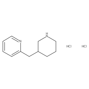 2-(Piperidin-3-ylmethyl)pyridine dihydrochloride结构式