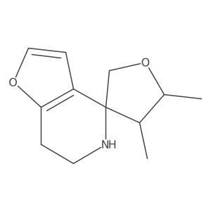 4',5'-dimethyl-6,7-dihydro-5H-spiro[furo[3,2-c]pyridine-4,3'-oxolane] Structure