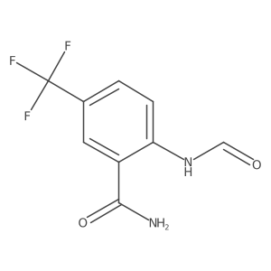 2-Formamido-5-trifluoromethyl-benzamide Structure