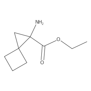 Ethyl 1-aminospiro[2.3]hexane-1-carboxylate Structure