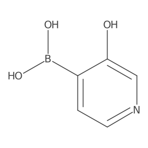 3-Hydroxypyridine-4-boronic acid Structure