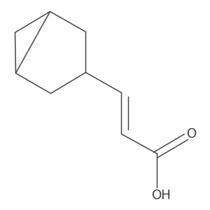 (2E)-3-{bicyclo[3.1.0]hexan-3-yl}prop-2-enoic acid结构式