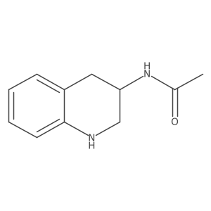 (S)-N-(1,2,3,4-Tetrahydroquinolin-3-yl)acetamide Structure