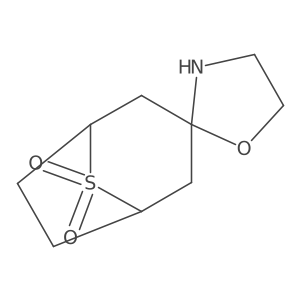 8lambda6-Thiaspiro[bicyclo[3.2.1]octane-3,2'-[1,3]oxazolidine]-8,8-dione Structure