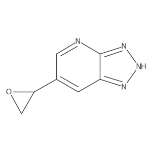 6-[(2S)-oxiran-2-yl]-3H-[1,2,3]triazolo[4,5-b]pyridine Structure