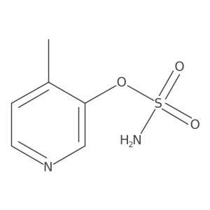 4-Methylpyridin-3-yl sulfamate Structure