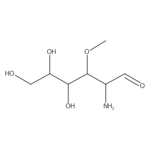 3-O-Methyl-D-glucosamine Structure