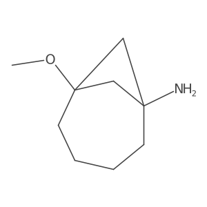 6-Methoxybicyclo[4.1.1]octan-1-amine结构式