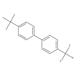 4-(Trifluoromethyl)-4'-tert-butylbiphenyl Structure