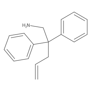 2,2-Diphenylpent-4-enylamine结构式
