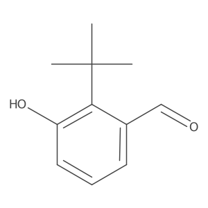 2-Tert-butyl-3-hydroxybenzaldehyde结构式