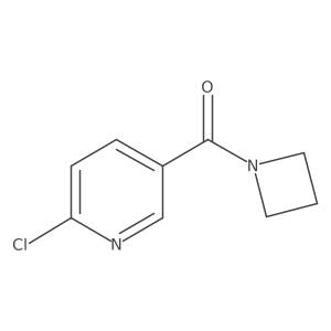 5-(Azetidin-1-ylcarbonyl)-2-chloropyridine Structure