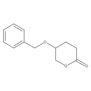 5-Phenylmethoxyoxan-2-one Structure