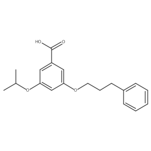 3-(1-Methylethoxy)-5-(3-phenylpropoxy)benzoic acid结构式