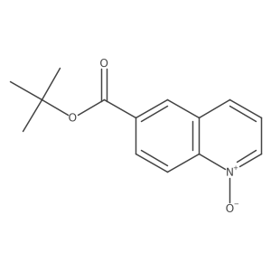 6-Quinolinecarboxylic acid, 1,1-dimethylethyl ester, 1-oxide结构式