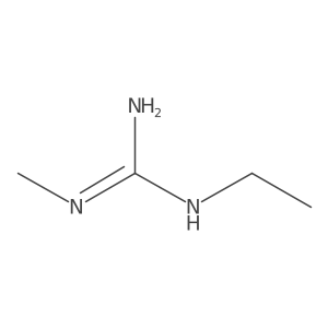 3-Ethyl-1-methylguanidine Structure