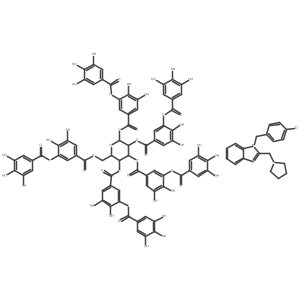 Clemizole tannate Structure