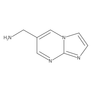Imidazo[1,2-A]pyrimidin-6-ylmethanamine结构式
