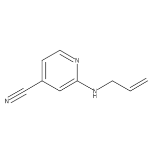 2-(Allylamino)isonicotinonitrile Structure