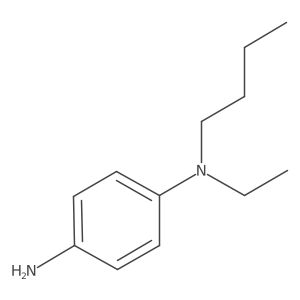 N1-Butyl-N1-ethyl-1,4-benzenediamine结构式