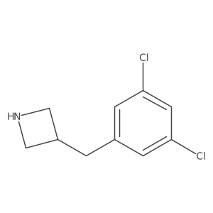 3-[(3,5-Dichlorophenyl)methyl]azetidine Structure
