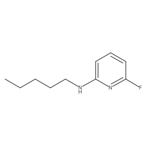 6-fluoro-N-pentylpyridin-2-amine Structure