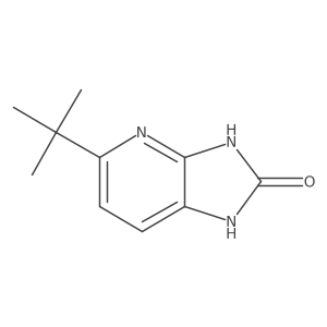 5-Tert-butyl-1,3-dihydro-2H-imidazo[4,5-B]pyridin-2-one Structure