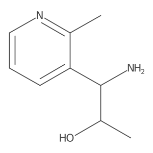 1-Amino-1-(2-methylpyridin-3-yl)propan-2-ol Structure