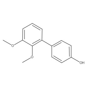 2',3'-Dimethoxy-[1,1'-biphenyl]-4-ol Structure