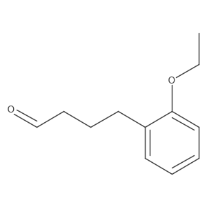 4-(2-Ethoxyphenyl)butanal Structure
