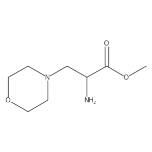 3-(1-Morpholinyl)-D-Ala-OMe Structure