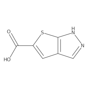 1H-thieno[2,3-c]pyrazole-5-carboxylic acid结构式